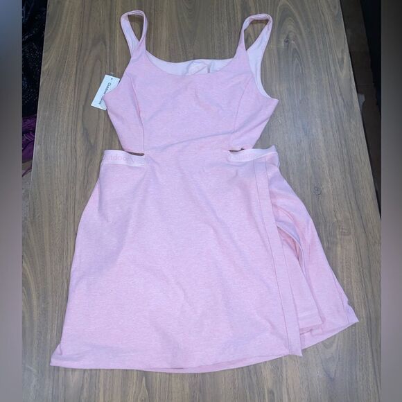 Outdoor Voices Court Exercise Dress in Pinkfinch - Picture 5 of 10